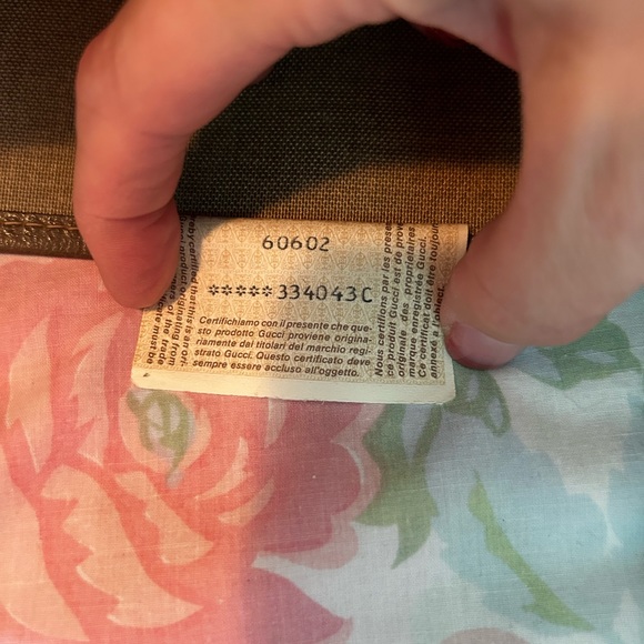 Like new, vintage, Gucci, GG supreme canvas. authentication included. - Picture 6 of 7